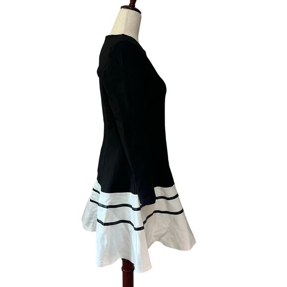 STYLEWE Women's A-line Elegant Long Sleeve Color-block Midi Dress Size S - Picture 2 of 14